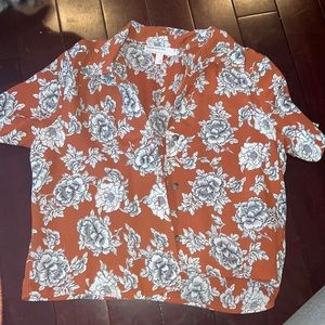 Urban outfitters patterned shirt